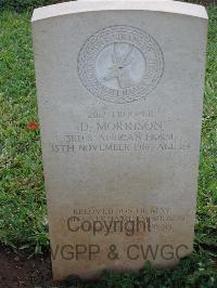 Dar Es Salaam War Cemetery - Morrison, Donald